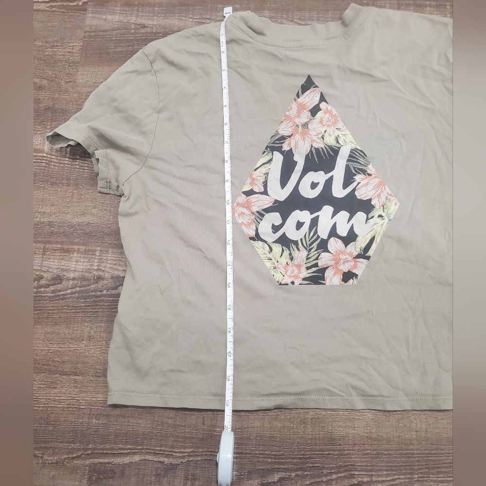 Women's Volcom Pocket Dial short sleeve crop shirt - sold out - Picture 5 of 7